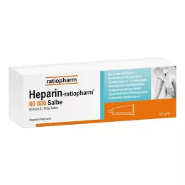 HEPARIN-RATIOPHARM 60.000 merhem, 100 gr
