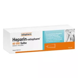 HEPARIN-RATIOPHARM 60.000 Merhem, 150 gr