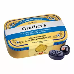 GRETHERS Siyah Frenk Üzümü Altın zh.Geçmiş.Doz, 110 g