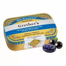 GRETHERS Siyah Frenk Üzümü Gümüş zf.Geçmiş.Tin, 110 gr