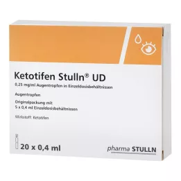 KETOTIFEN Stulln UD Göz damlası tek dozluk pipet, 20X0,4 ml