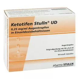 KETOTIFEN Stulln UD Göz damlası tek dozluk pipet, 50X0,4 ml