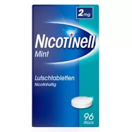 NICOTINELL Pastiller 2 mg Nane, 96 adet
