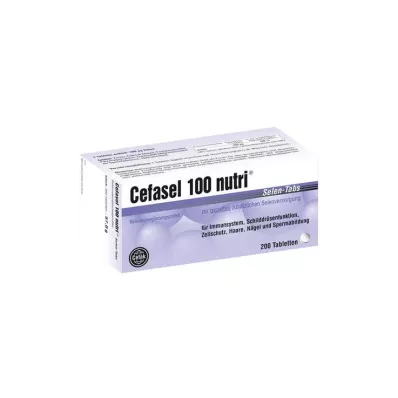 CEFASEL 100 Nutri Selenium-Tab, 200 adet