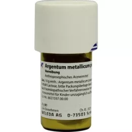 ARGENTUM METALLICUM praeparatum D 12 Toz haline getirme, 20 g
