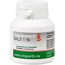 FUNDAMENT-Tuz IN tabletleri, 4X80 adet