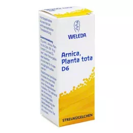 ARNICA PLANTA toplam D 6 Globuli, 10 g