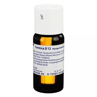 FORMICA D 12 Seyreltme, 50 ml FORMICA D 12 Seyreltme, 50 ml