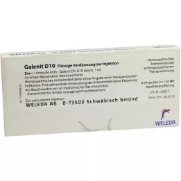 GALENIT D 10 ampul, 8 adet