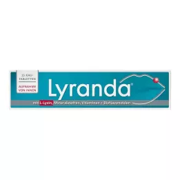 LYRANDA Çiğnenebilir tabletler, 15 adet