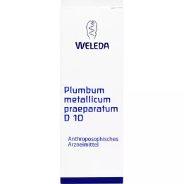 PLUMBUM METALLICUM haydi. D 10 öğütme, 20 g