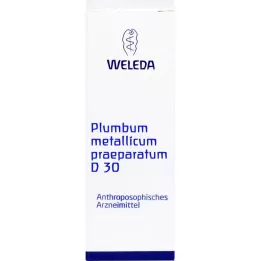 PLUMBUM METALLICUM haydi. D 30 öğütme, 20 g