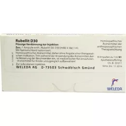 RUBELLIT D 30 ampul, 8 adet