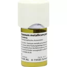 STANNUM METALLICUM praeparatum D 30 Toz haline getirme, 20 g