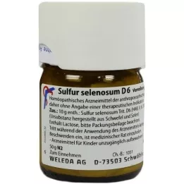SULFUR SELENOSUM D 6 Öğütme, 50 g