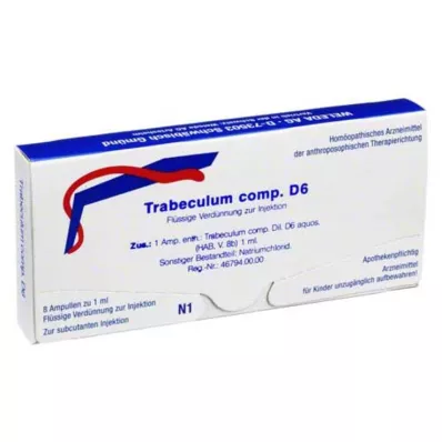 TRABECULUM comp.D 6 ampul, 8 adet