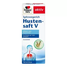 DOPPELHERZ Ribwort Plantain Öksürük Şurubu V, 150 ml