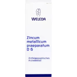 ZINCUM METALLICUM PRAEPARATUM D 6 Öğütme, 20 g