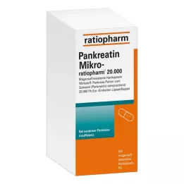 PANKREATIN Mikro-oran.20.000 mideye dayanıklı sert kapsül, 100 adet