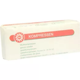 MULLKOMPRESSEN 5x5 cm steril olmayan 8li, 100 adet