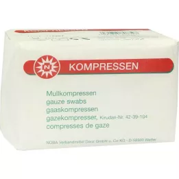 MULLKOMPRESSEN 7,5x7,5 cm steril olmayan 8 yönlü, 100 adet
