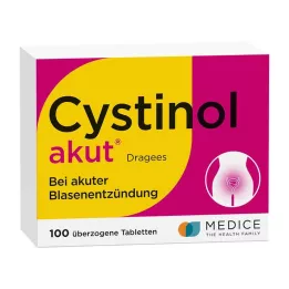 CYSTINOL akut drajeler, 100 adet
