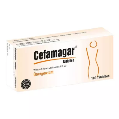 CEFAMAGAR Tabletler, 100 adet CEFAMAGAR Tabletler, 100 adet