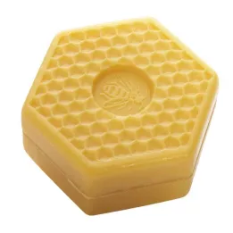 MADE BY SPEICK Bal bitkisel yağ sabunu petek şekli, 75 gr