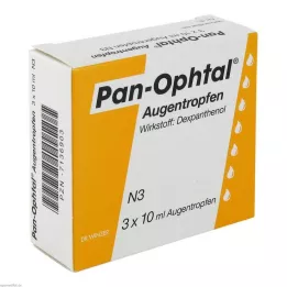 PAN OPHTAL Göz damlası, 3X10 ml