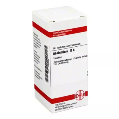 ABSINTHIUM D 6 tablet, 80 adet ABSINTHIUM D 6 tablet, 80 adet