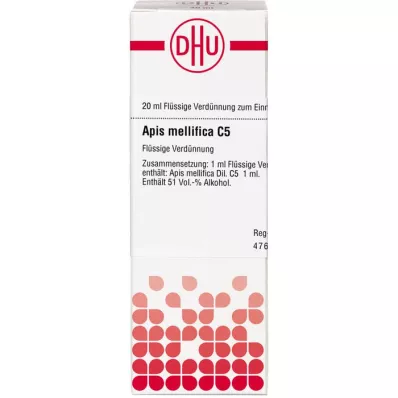 APIS MELLIFICA C5 seyreltmesi, 20 ml APIS MELLIFICA C5 seyreltmesi, 20 ml