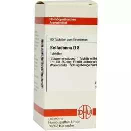 BELLADONNA D 8 tablet, 80 adet