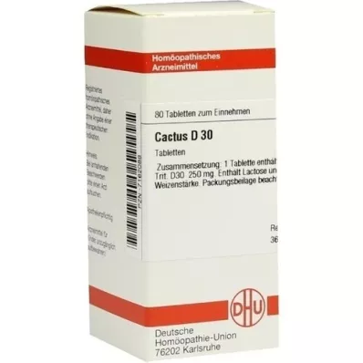 CACTUS D 30 tablet, 80 adet CACTUS D 30 tablet, 80 adet