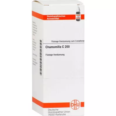 CHAMOMILLA C 200 Seyreltme, 20 ml CHAMOMILLA C 200 Seyreltme, 20 ml