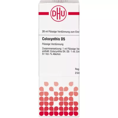 COLOCYNTHIS D 5 Seyreltme, 20 ml COLOCYNTHIS D 5 Seyreltme, 20 ml