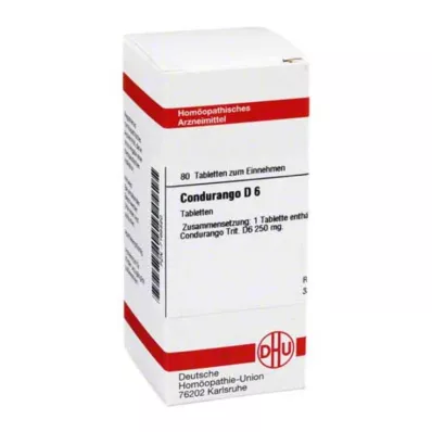 CONDURANGO D 6 tablet, 80 adet CONDURANGO D 6 tablet, 80 adet