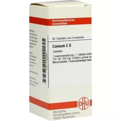 CONIUM C 6 tablet, 80 adet CONIUM C 6 tablet, 80 adet
