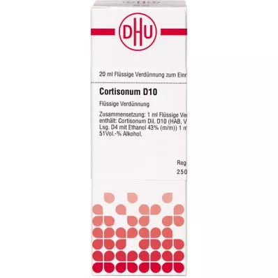 CORTISONUM D 10 seyreltme, 20 ml CORTISONUM D 10 seyreltme, 20 ml