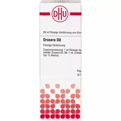 DROSERA D 8 Seyreltme, 20 ml DROSERA D 8 Seyreltme, 20 ml