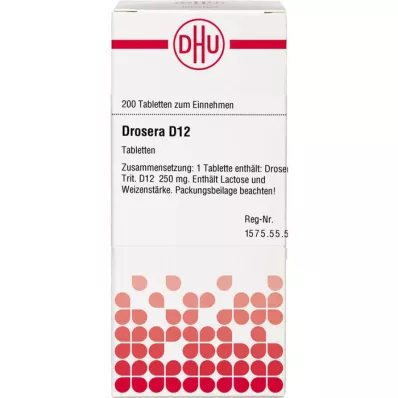 DROSERA D 12 tablet, 200 adet DROSERA D 12 tablet, 200 adet