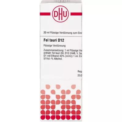 FEL TAURI D 12 Seyreltme, 20 ml