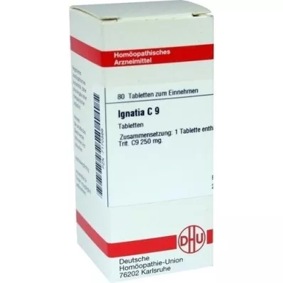 IGNATIA C 9 tablet, 80 adet IGNATIA C 9 tablet, 80 adet