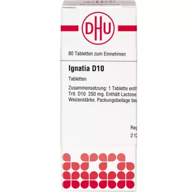 IGNATIA D 10 tablet, 80 adet