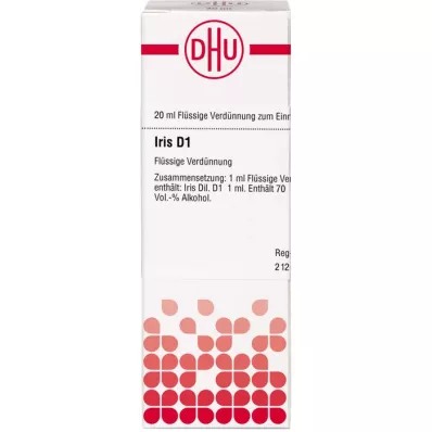 IRIS D 1 seyreltme, 20 ml IRIS D 1 seyreltme, 20 ml