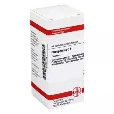 PHOSPHORUS C 6 tablet, 80 adet PHOSPHORUS C 6 tablet, 80 adet