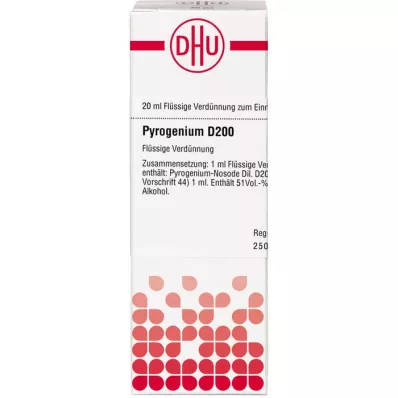PYROGENIUM D 200 Seyreltme, 20 ml