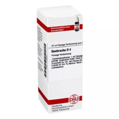 QUEBRACHO D 4 Seyreltme, 20 ml QUEBRACHO D 4 Seyreltme, 20 ml