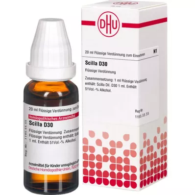SCILLA D 30 Seyreltme, 20 ml SCILLA D 30 Seyreltme, 20 ml