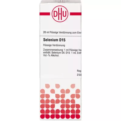SELENIUM D 15 Seyreltme, 20 ml SELENIUM D 15 Seyreltme, 20 ml