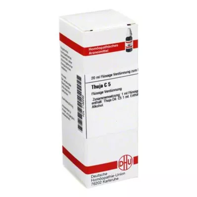 THUJA C 5 Seyreltme, 20 ml
